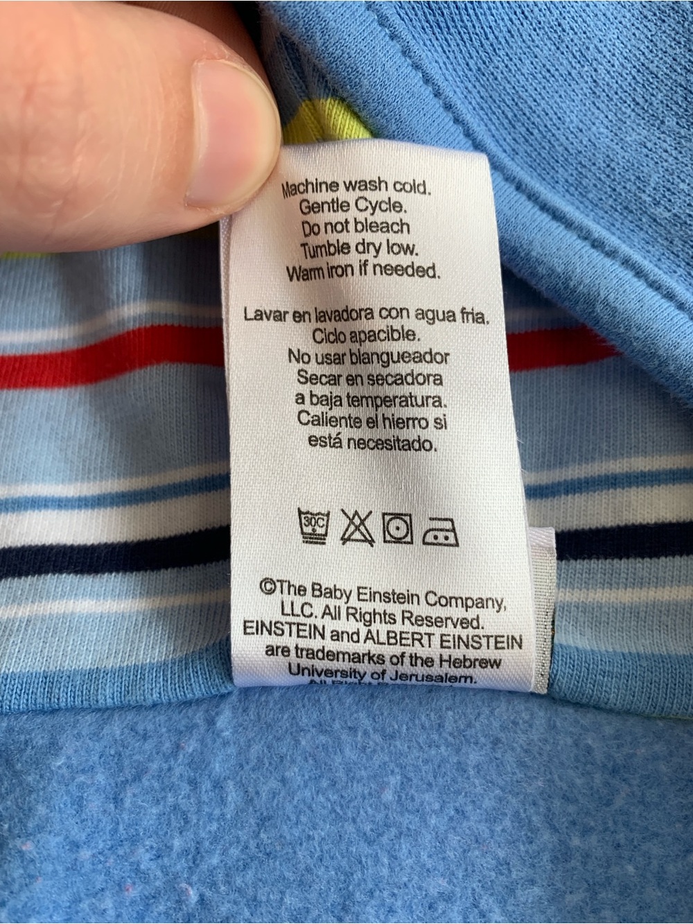 3M Baby Einstein Jacket with Dog Vintage Retro Y2K Gen Z - Picture 6 of 7